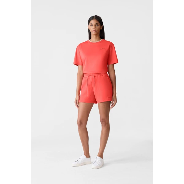 Mackage Summer-R Drawstring Shorts in Papaya