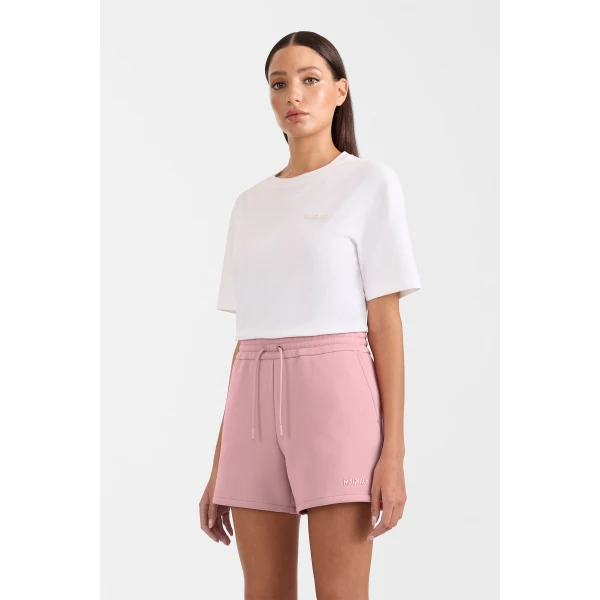 Mackage Summer-R Drawstring Shorts in Soft Pink