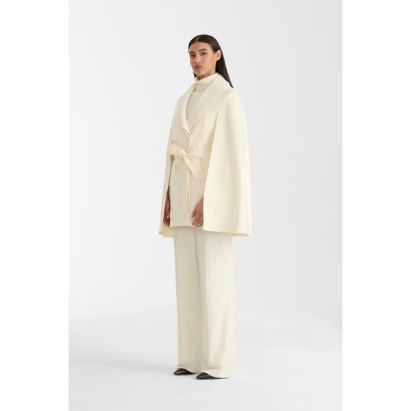 susie wool cape cream