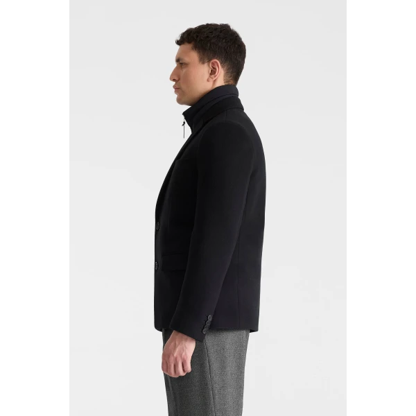 Mackage Sutton 3-In-1 Wool Coat in Black