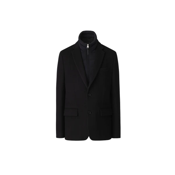 Mackage Sutton 3-In-1 Wool Coat in Black