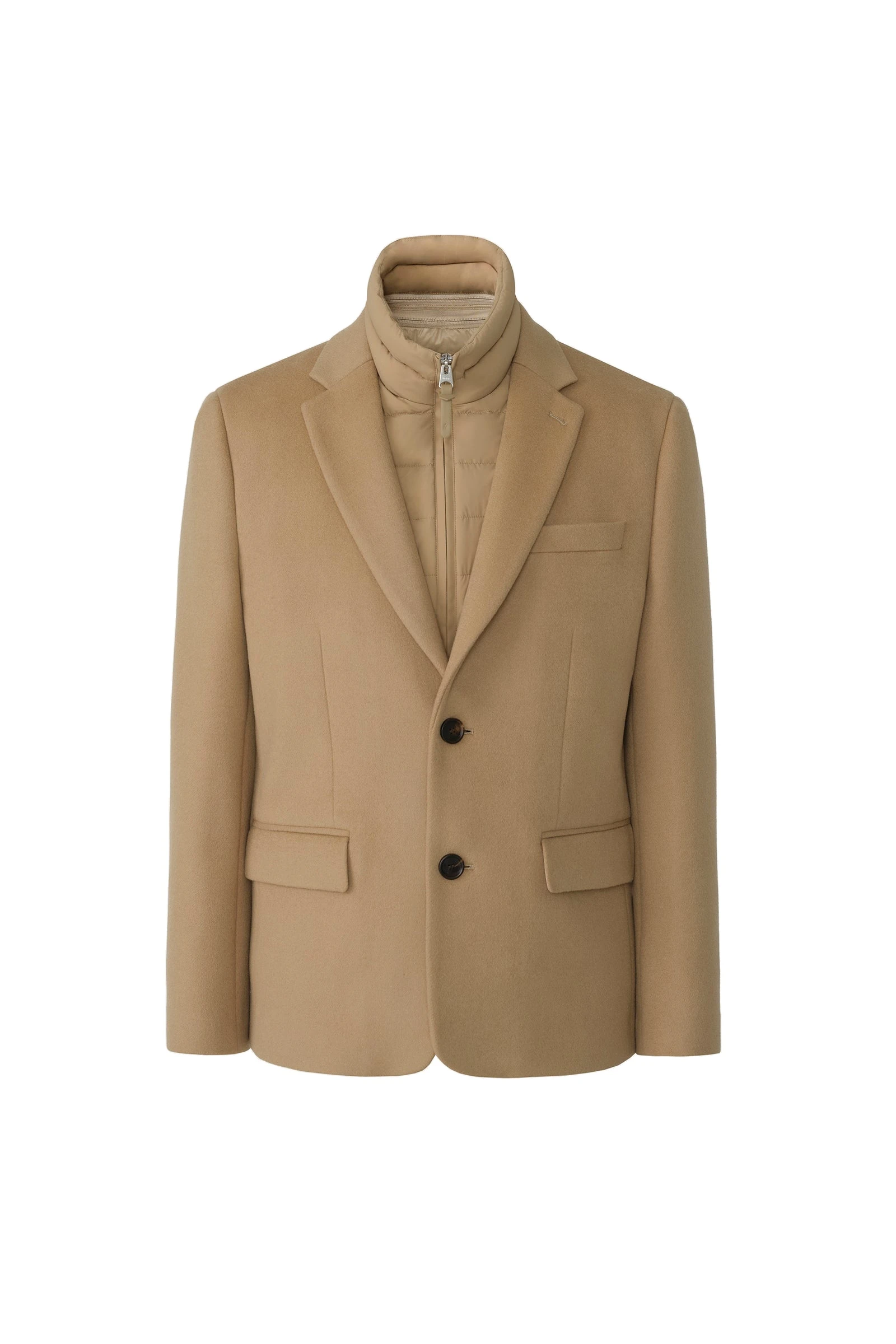 Mackage Sutton 3-In-1 Wool Coat in Light Camel Mackage Sutton 3-In-1 Wool Coat in Light Camel