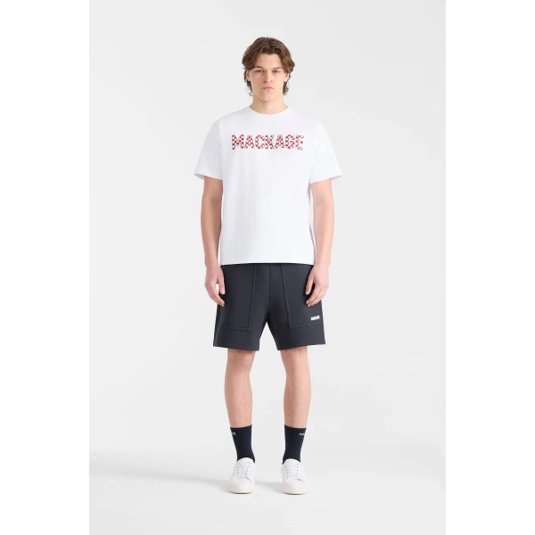 Mackage Tee-PCR Tee-Shirt with Mackage Logo in White Multi