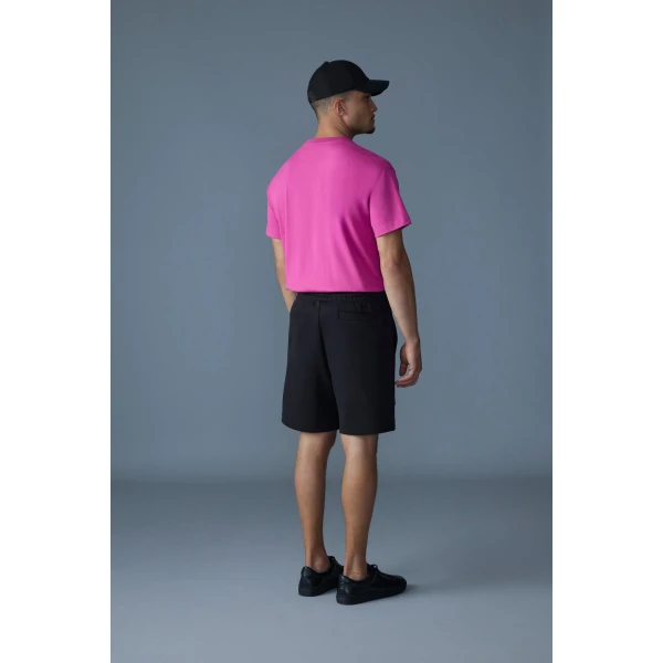 Mackage Tee-R Tee-Shirt with MACKAGE Silicone Logo in Azalea
