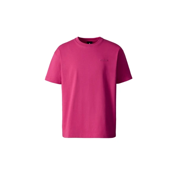Tee-R Tee-Shirt with MACKAGE Silicone Logo in Azalea