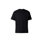 Mackage Tee-R Tee-Shirt with MACKAGE Silicone Logo in Black
