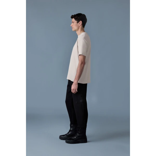 Mackage Tee-R Tee-Shirt with MACKAGE Silicone Logo in Trench