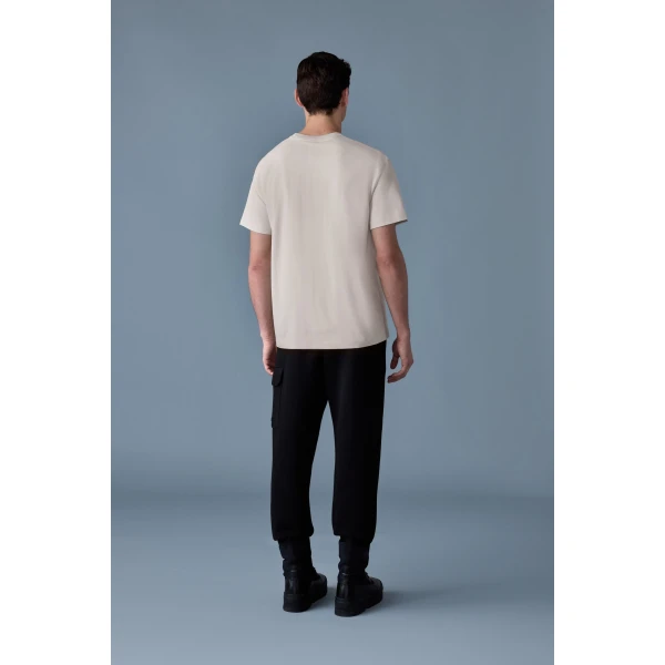 Mackage Tee-R Tee-Shirt with MACKAGE Silicone Logo in Trench