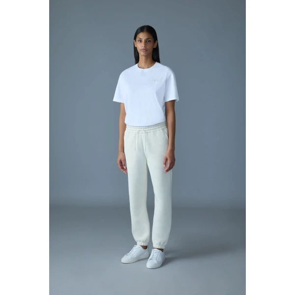 Mackage Tee-W T-Shirt with Mackage Silicone Logo in White