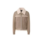 Mackage Torrian Mixed Media Jacket in Truffle-Taupe