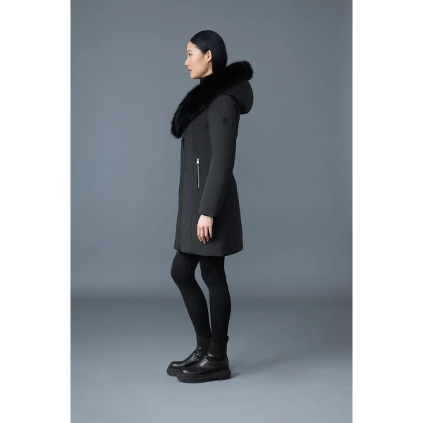 Mackage Trish-BX Powder Touch Down Coat in Black