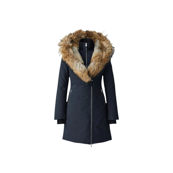 Mackage Trish-F Powder Touch Down Coat in Black