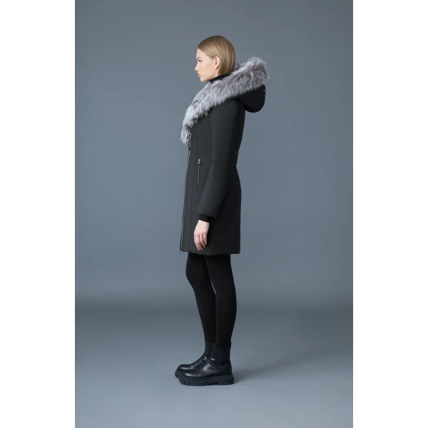 Mackage Trish-X Powder Touch Down Coat in Black