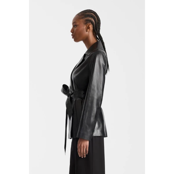 designer leather coats