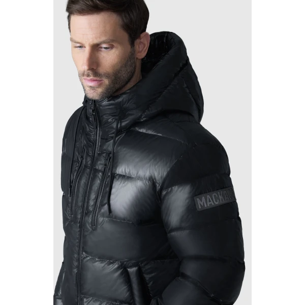 Mackage Victor-R Light Down Jacket in Black