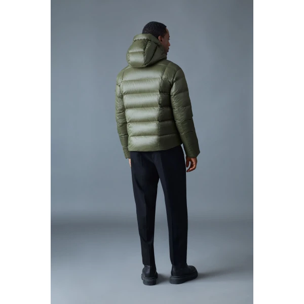 Mackage Victor-R Light Down Jacket in Light Military