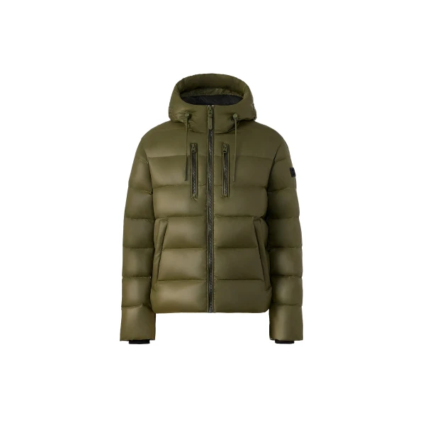 Mackage Victor-R Light Down Jacket in Light Military