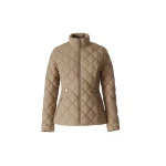 Mackage Vik Diamond Quilted Down Jacket in Otter