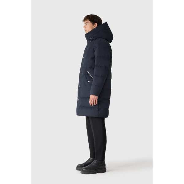 Mackage Werner-Z Quilted Down Parka in Navy