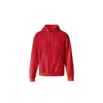 Mackage Zosia Double-Face Jersey Logo Hoodie in Lava