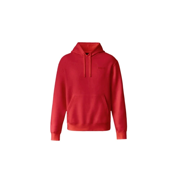 Mackage Zosia Double-Face Jersey Logo Hoodie in Lava