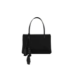 Magda Butrym Barbara bag in black satin