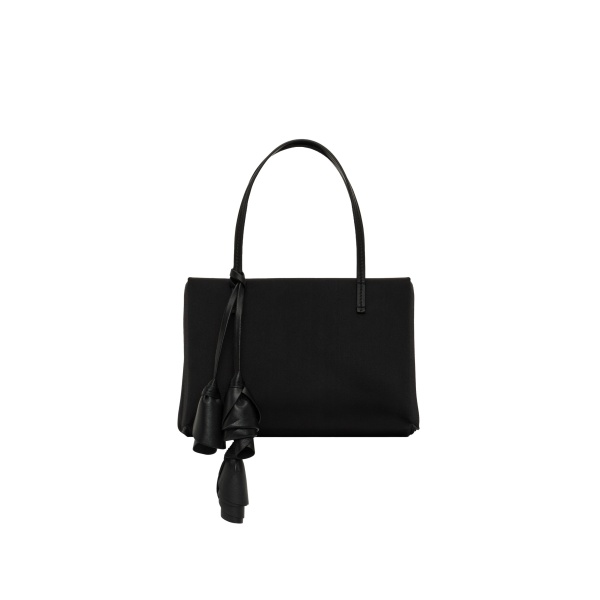Magda Butrym Barbara bag in black satin