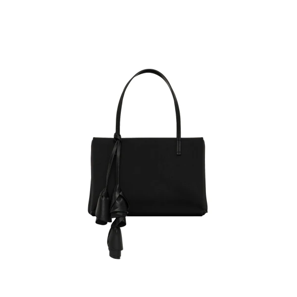 Barbara bag in black satin