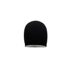 Magda Butrym Cashmere crochet-trim beanie in black