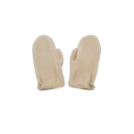 Magda Butrym Fur mittens in cream