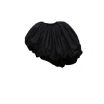 Magda Butrym Gathered cape blouse in black