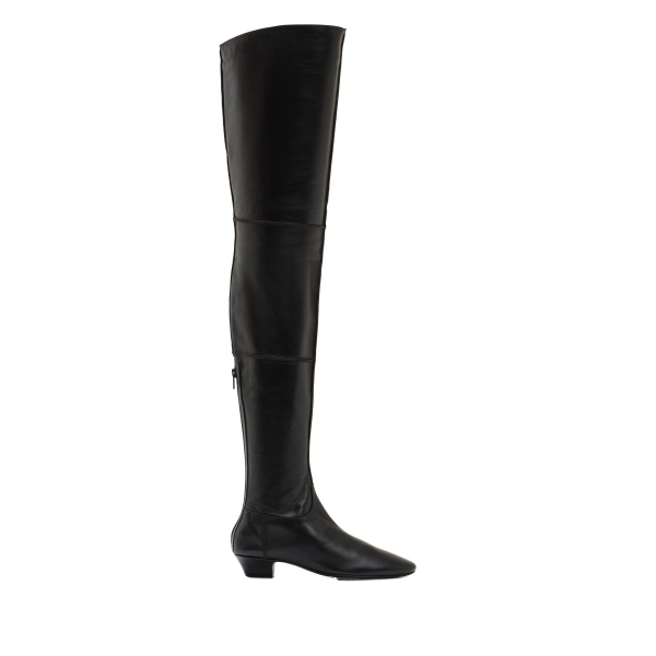 Magda Butrym Over-the-knee boots in black leather