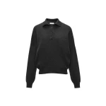 Magda Butrym Relaxed polo sweater in grey