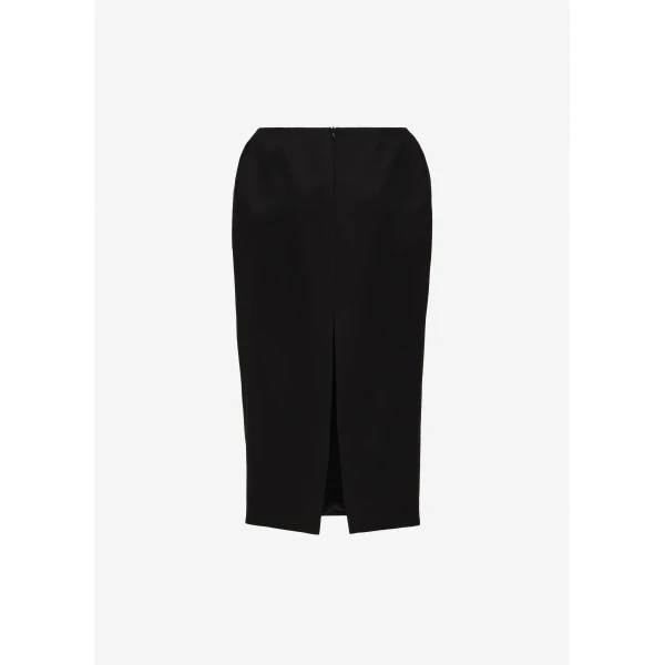 Magda Butrym Sculpted pencil skirt in black, view 2