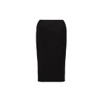 Magda Butrym Sculpted pencil skirt in black