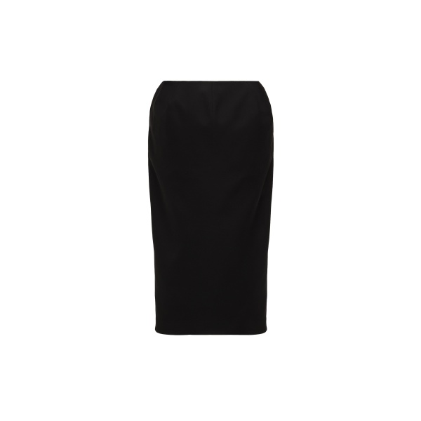 Magda Butrym Sculpted pencil skirt in black