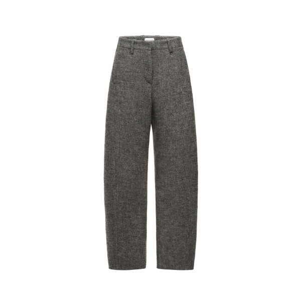 Magda Butrym Wide-leg low-rise trousers in grey