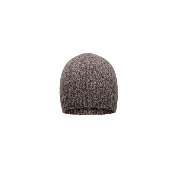 Wool beanie in brown