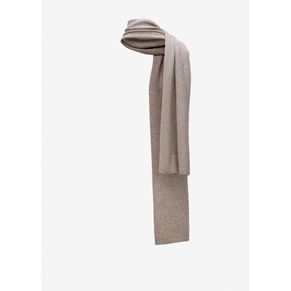 Magda Butrym Wool scarf in beige, view 2