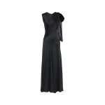 Maison Margiela Bias-Cut Evening Gown in Black | Coveti