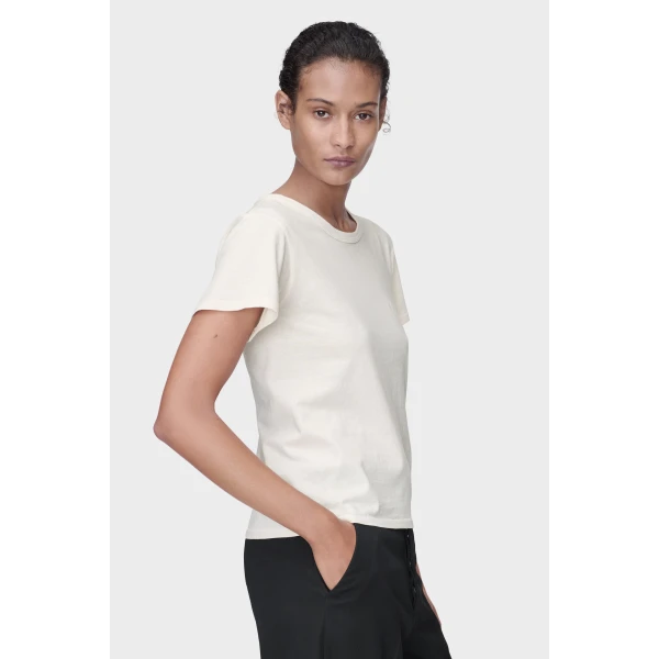 Maison Margiela Cotton Jersey T-Shirt in White | T-shirts | Coveti
