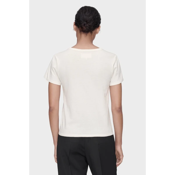Maison Margiela Cotton Jersey T-Shirt in White | T-shirts | Coveti