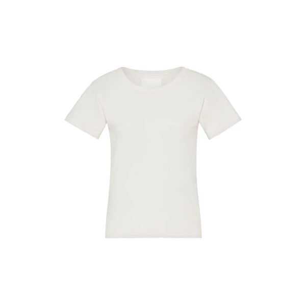 Cotton Jersey T-Shirt in White