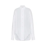 Maison Margiela Cotton Shirt in White | Coveti