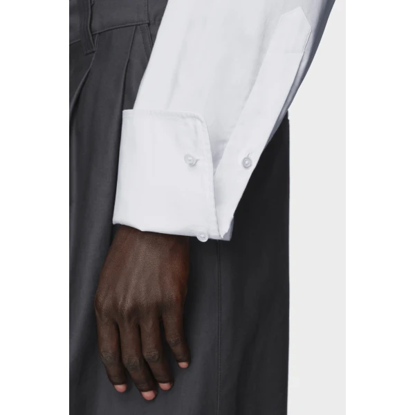 Maison Margiela Cotton Shirt in White | Shirts | Coveti