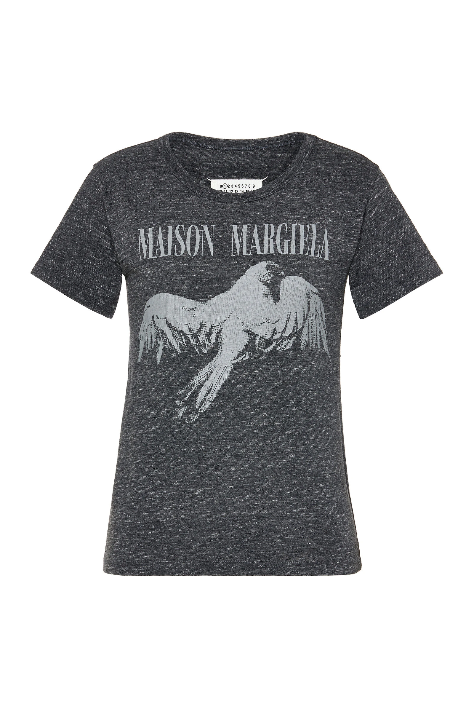 Maison Margiela Cotton T-Shirt in Dark Grey Maison Margiela Cotton T-Shirt in Dark Grey | Coveti
