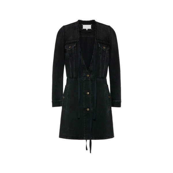 Denim Jacket in Black
