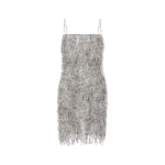 Maison Margiela Dipped Dots Slip Dress in White | Coveti