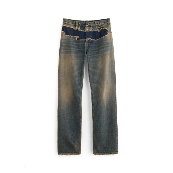 Distressed Jeans in Blue