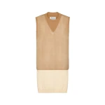 Maison Margiela Fused Knit Vest in Beige | Coveti